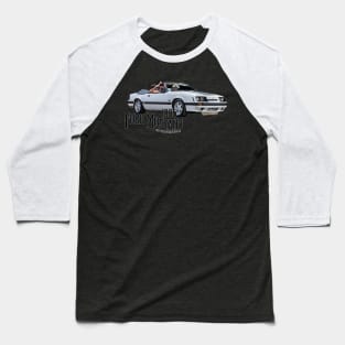 1985 Ford Mustang GT Convertible Baseball T-Shirt